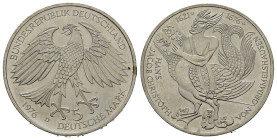 GERMANIA. 5 Mark 1976 D. Ag. qFDC