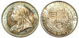 GRAN BRETAGNA. Regina Vittoria (1838 - 1901) Schilling 1893. (g. 5,66 mm. 23,59) Ar. KM# 780 qFDC