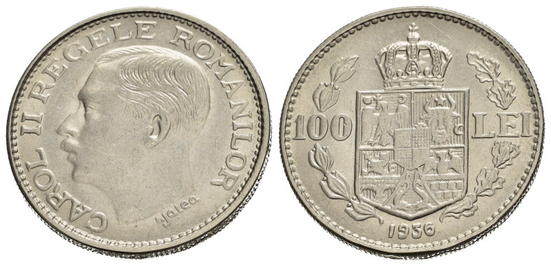 ROMANIA. 100 Lei 1936. qFDC