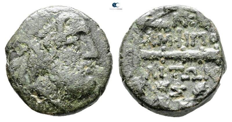 Macedon. Amphipolis circa 187-167 BC. 
Bronze Æ

19 mm, 6,35 g



Good Fi...