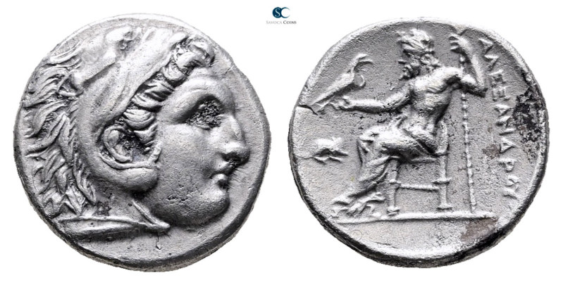 Kings of Macedon. Lampsakos. Alexander III "the Great" 336-323 BC. 
Drachm AR
...