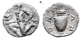 Islands off Thrace. Thasos circa 404-340 BC. Trihemiobol AR