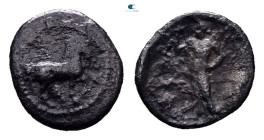 Thessaly. Pharkadon circa 440-400 BC. Obol AR