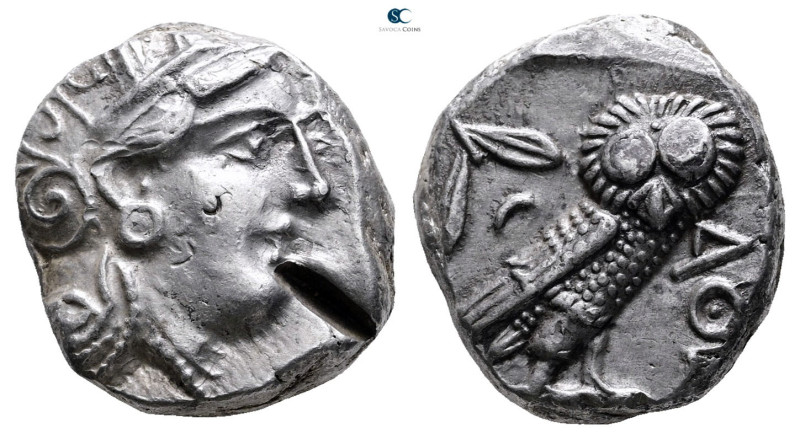 Attica. Athens circa 353-294 BC. 
Tetradrachm AR

24 mm, 17,24 g



Good ...