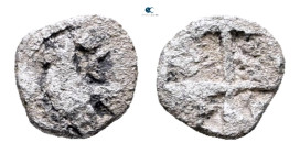 Asia Minor. Uncertain mint circa 500-450 BC. Hemiobol AR