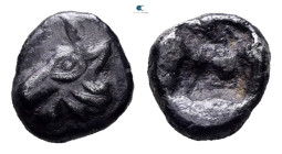 Western Asia Minor. Uncertain mint circa 500-450 BC. Diobol AR