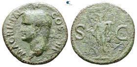 Agrippa 12 BC. Rome. As Æ