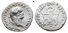 Titus, as Caesar AD 76-78. Rome. Denarius AR