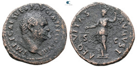 Titus AD 79-81. Rome. As Æ