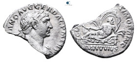 Trajan AD 98-117. Rome. Denarius AR
