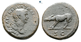 Trajan AD 98-117. Rome. Semis Æ