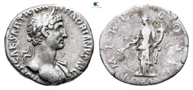 Hadrian AD 117-138. Rome. Denarius AR