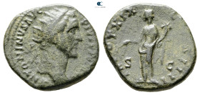 Antoninus Pius AD 138-161. Rome. Dupondius Æ