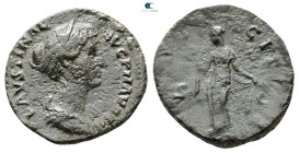 Faustina II AD 147-175. Rome. As Æ