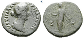 Faustina II AD 147-175. Rome. As Æ