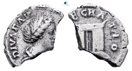 Diva Faustina II AD 175-176. Rome. Denarius AR
