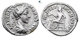 Commodus AD 180-192. Rome. Denarius AR