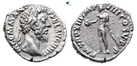 Commodus AD 180-192. Rome. Denarius AR