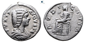 Julia Domna. Augusta AD 193-217. Laodicea ad Mare. Denarius AR
