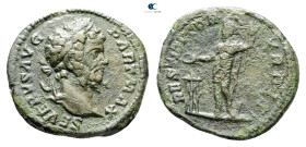 Septimius Severus AD 193-211. Rome. Limes Denarius Æ