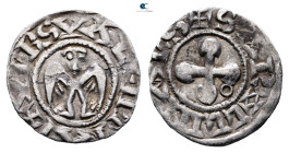 France. Valence. Anonymous Bishops AD 1100-1200. Denier AR