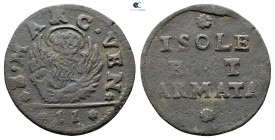 Italy. Venezia (Venice) after AD 1686. Coinage for the Ionian Islands and the Armed Forces. Gazetta CU