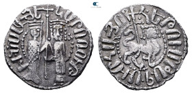 Cilician Armenia. Sis. Hetoum I, with Zabel AD 1226-1270. Tram AR