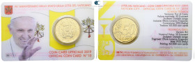 Vatikan.  AD 2019. 50 Cent 2019