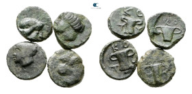 Lot of ca. 4 greek bronze coins / SOLD AS SEEN, NO RETURN!
Very Fine