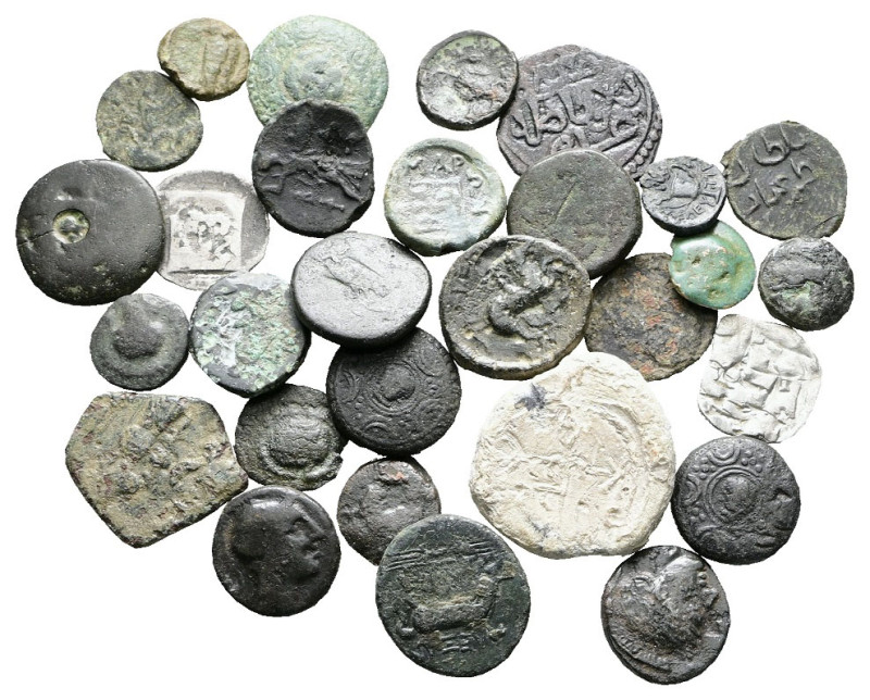 Lot of ca. 29 ancient coins / SOLD AS SEEN, NO RETURN!

Fine
