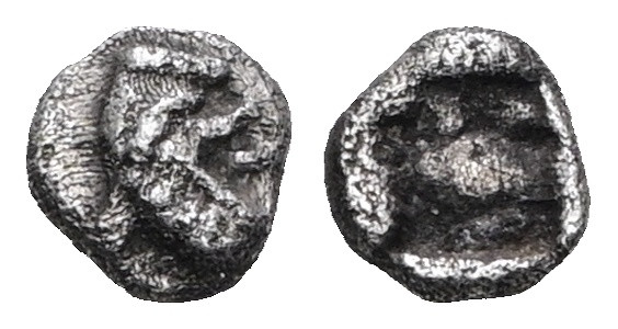 Greek
Caria. Uncertain mint circa 500-400 BC.
Hemiobol AR Weight 0,15 gr - Diame...