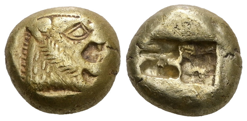 KINGS OF LYDIA. Alyattes to Kroisos, circa 610-546 BC. Trite, Sardes.Ardis.
Obv:...