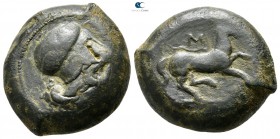 Sicily. Aitna 354-344 BC. Bronze Æ