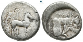 Sicily. Gela 450-440 BC. Tetradrachm AR