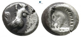 Macedon. Dikaia 450-425 BC. Diobol AR