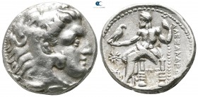 Kings of Macedon. Sardeis. Antigonos I Monophthalmos 320-301 BC. In the name and types of Alexander III. Struck circa 318-315 BC. Tetradrachm AR