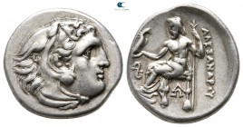 Kings of Macedon. Lampsakos. Philip III Arrhidaeus 323-317 BC. In the name and types of Alexander III. Struck under Leonnatos, Arrhidaios, or Antigono...