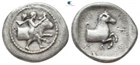 Thessaly. Pharkadon circa 440-400 BC. Hemidrachm AR