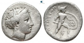 Lokris. Locri Opuntii (Epicnemidii) circa 369-338 BC. Triobol-Hemidrachm AR