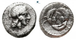 Attica. Athens circa 393-294 BC. Tritartemorion AR