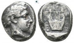 Ionia. Kolophon  430-420 BC. Drachm AR