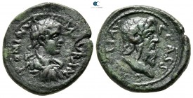 Macedon. Cassandreia. Caracalla AD 198-217. Struck circa AD 198-211. Bronze Æ