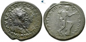Thrace. Pautalia. Septimius Severus, with Julia Domna AD 193-211. Bronze Æ