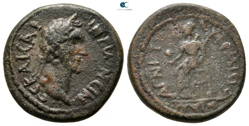 Thessaly. Magnetes. Antoninus Pius AD 138-161. 
Bronze Æ

20 mm., 6,66 g.

...