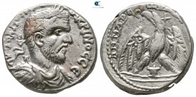 Phoenicia. Byblus. Macrinus AD 217-218. Tetradrachm AR