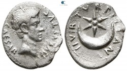 Augustus 27 BC-AD 14. P. Petronius Turpilianus, moneyer. Rome. Denarius AR