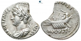 Hadrian AD 117-138. Struck circa AD 128-132. Uncertain mint in Minor Asia. Denarius AR