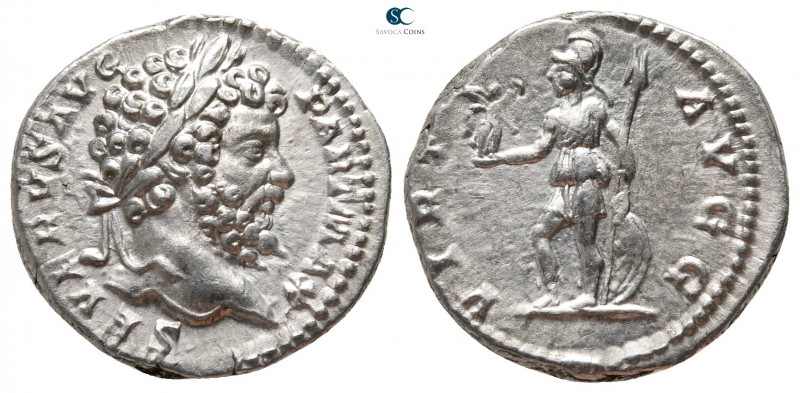 Septimius Severus AD 193-211. Rome
Denarius AR

18 mm., 3,31 g.

SEVERVS AV...