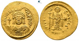 Maurice Tiberius AD 582-602. Struck AD 583/4-602. Constantinople. 3rd officina. Solidus AV