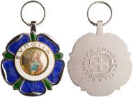 GREECE: Order of Benefience (Hellenic Republic edition). Silver medal. Without ribbon. Diameter: 32mm. Extremely Fine.